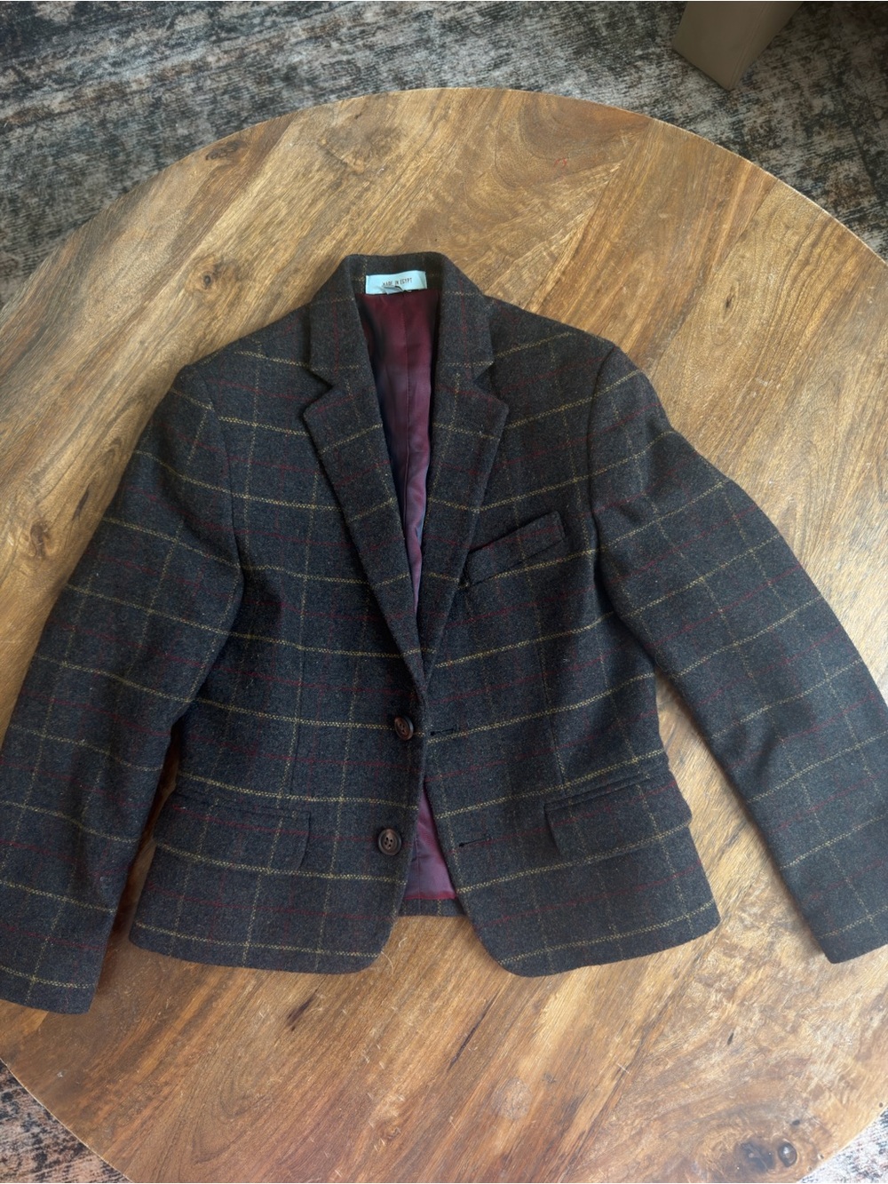 Boys Class Club Wool Blazer